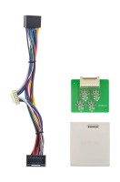 Комплект проводов для установки магнитолы (Hi/Low адаптер + шумоподавитель для авто со штат. усил.)