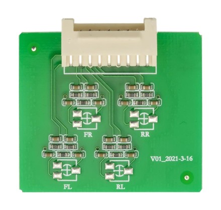 Комплект проводов для установки магнитолы (Hi/Low адаптер + шумоподавитель для авто со штат. усил.)