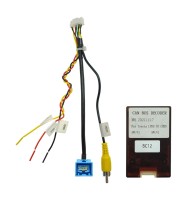 Адаптер подключения видеокамеры с GVIF на CVBS Toyota, Lexus 2005+ (подключение штатных камер к новым магнитолам)