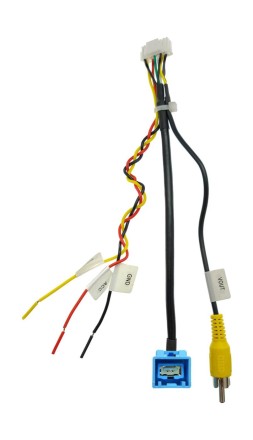 Адаптер подключения видеокамеры с GVIF на CVBS Toyota, Lexus 2005+ (подключение штатных камер к новым магнитолам)