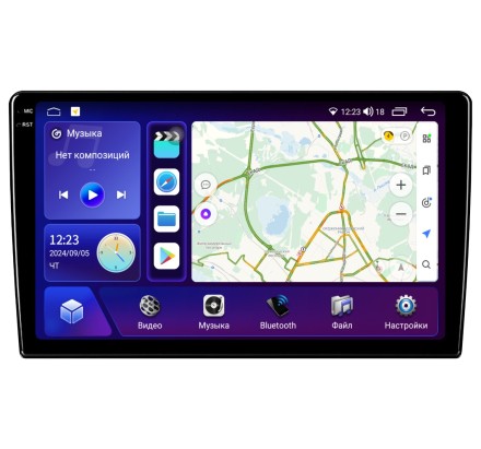 Магнитола для Hyundai Santa Fe 2012-2019 Compas S300 (Средний класс) с 2K экраном