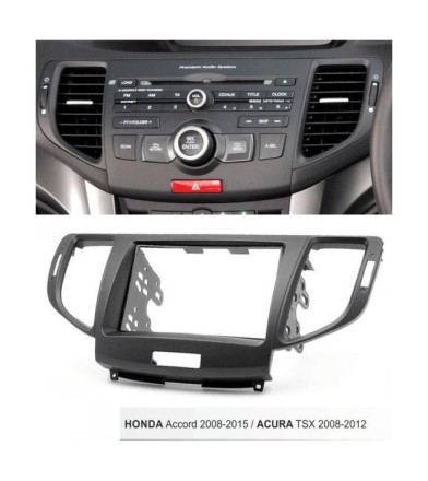 Переходная рамка 2 din для Honda Accord (Russia) 2009 - 2012 