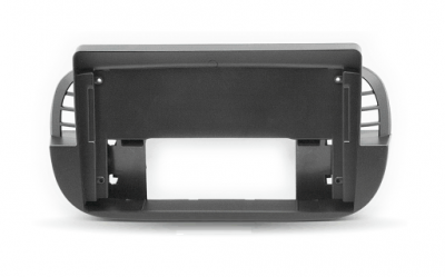 Рамка переходная Fiat 500 (2007-2015) Черная для установки дисплея 9 дюймов