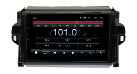 Головное устройство 9 дюймов Toyota 230х130мм Corolla (16-19) и др. Redpower 710 серии   тип 2