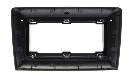 Рамка переходная Fiat 500 (2015+) Черная для установки дисплея 9 дюймов