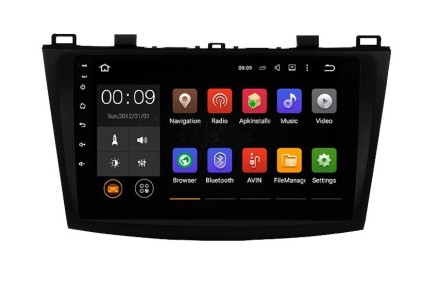 Автомагнитола на Андроид для Mazda 3 (09-13) BL Compass L