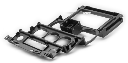 Рамка переходная в JEEP Wrangler 2007-2010 (4 двери) для дисплея 9 дюймов