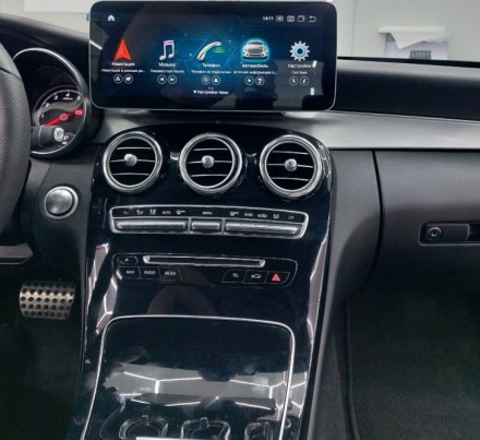 Монитор Android 12,3 дюймов для Mercedes-Benz С/GLC-Класс 2019-2021 NTG 5.5