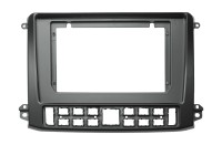 Рамка для установки в ГАЗ Газель НН (GAZ Gazelle NN) 2019+ для дисплея 10 дюймов (черная)