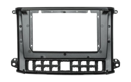 Рамка для установки в ГАЗ Газель НН (GAZ Gazelle NN) 2019+ для дисплея 10 дюймов (черная)