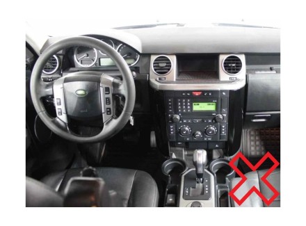 Рамка для установки в Land Rover Discovery 3 2004 - 2009 дисплея 9 дюймов