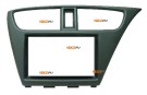 Рамка переходная 2din Honda Civic (12+) хетч с креплением №12