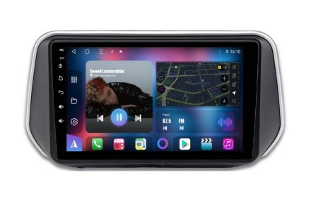 Магнитола для Hyundai Santa Fe 2018-2020 Compas S400 (Топ класс) с 2K экраном