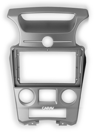 Рамка переходная KIA Carens 2006-2012; Rondo 2007-2012, климат для дисплея 9 дюймов
