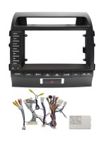 Установочный комплект для дисплеев 9 дюймов в Toyota Land Cruiser 2013 - 2015 тип B (BSJ)