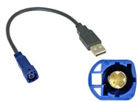 Переходник для подключения штатного USB разъема Volkswagen, Skoda (VAG 4 pin) к новой магнитоле тип3 Переходник для подключения штатного USB разъема Volkswagen, Skoda (VAG 4 pin) к новой магнитоле тип3