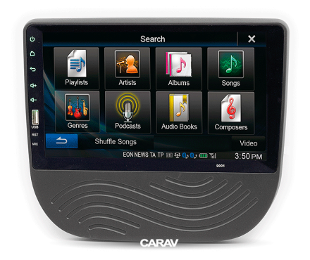 Рамка переходная в CHEVROLET Malibu (2016+) для дисплея 9 дюймов