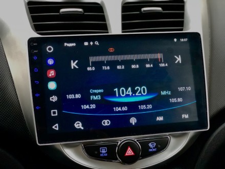 Магнитола для Hyundai Solaris 2010-2017 Compas S100 (Базовая версия)