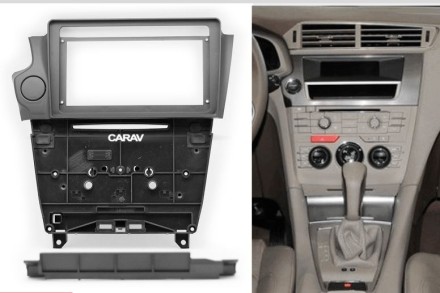 Рамка переходная CITROEN DS 5LS, DS 6 2014-2017 (только для а/м с рулем слева / (без климат контроля) для дисплея 9 дюймов