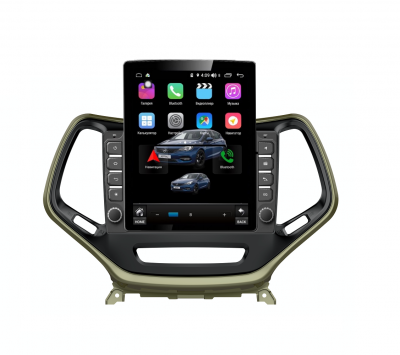 Магнитола в стиле Тесла 10 дюймов (магнитола) для Jeep Cherokee (2014+) Winca S300 RT SIM 4G