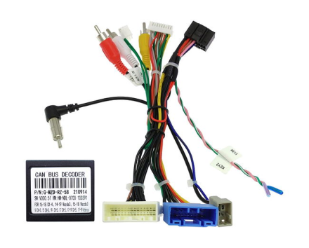 Комплект проводов для установки магнитолы в Mazda 2014+ (основной, USB, CAN, CAM, AMP)