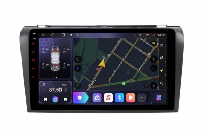 Штатное головное устройство на Андроид для Mazda 3 BK (03-08) Ownice OL с SIM 4G + HI-FI с DSP + Carplay