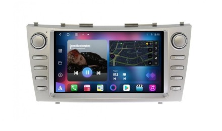 Магнитола на Андроид для Toyota Camry V40 (06-11) compass S400, SIM 4G (физические кнопки)