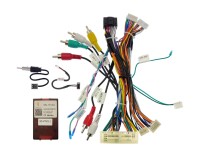 Комплект проводов для установки магнитолы в Hyundai, Kia 2017+ (основной, антенна, CAN, CAM, AMP) Тип2
