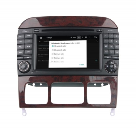 Штатное головное устройство на Андроид 5.1 для Mercedes-Benz S-класс COMPASS KD