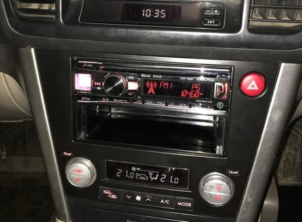 Рамка переходная 2din Subaru Legacy, Outback (03-09) климат, лев руль