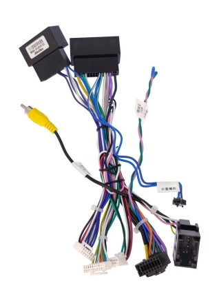 Комплект проводов для установки магнитолы в Ford 2012+ (основной, антенна, CAN, CAM, AUX)