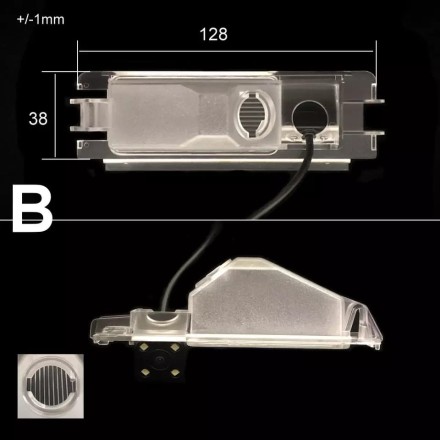 Видеокамера SPD-288 Renault Logan, Sandero, Nissan Micra (ТИП В)