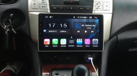 Магнитола на Андроид для LEXUS RX (2003-2009), TOYOTA Harrier (2003-2012) COMPASS TSN-2K, 4G, DSP, CarPlay