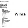 Штекер питания для магнитол Winca c ISO