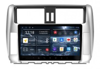 Головное устройство для Toyota Land Cruiser Prado 150 (2010-2014) 9 дюймов RedPower серебристый/серый цвет