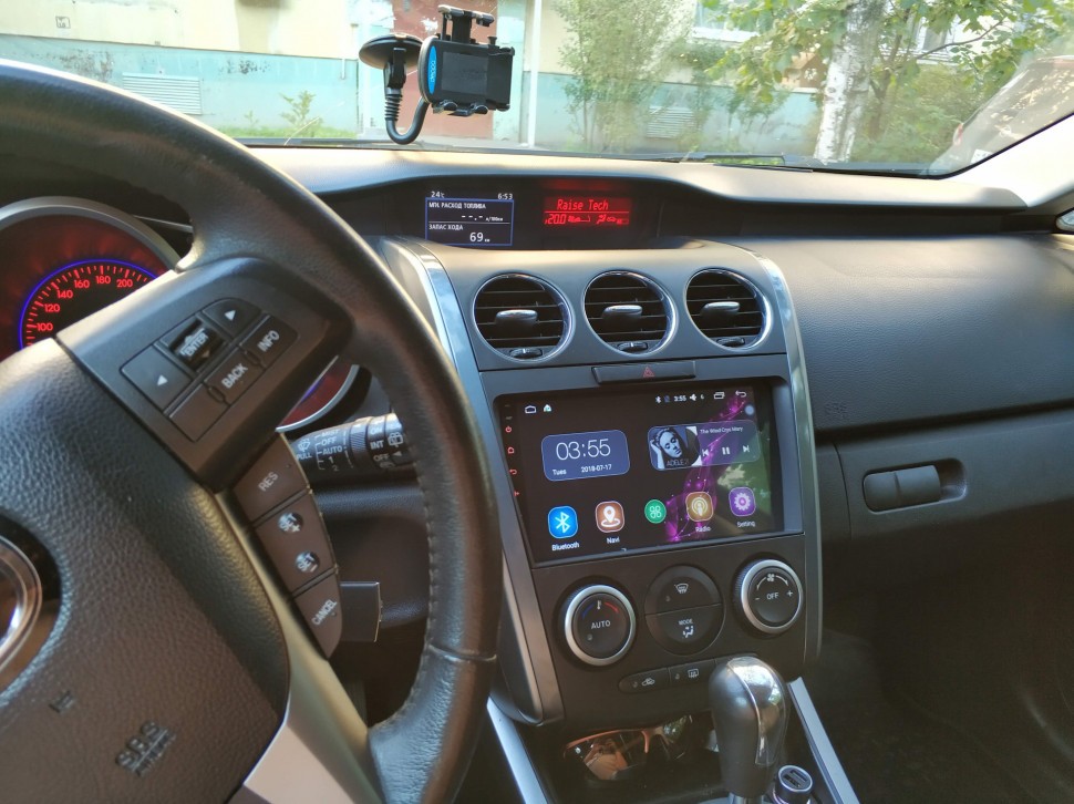 Mazda 6 2 din штатная магнитола