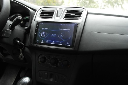 Штатное головное устройство (магнитола) для Renault Sandero/Logan (2014+) Winca S195 R