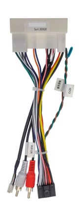 Комплект проводов для установки магнитолы в Hyundai, Kia 2010+ (основной, USB, AUX)