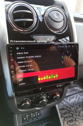 Головное устройство для Lada Largus (2021+), Renault Duster (2015-2020) Compass LT 2-32ГБ