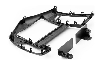 Рамка переходная 2din Chevrolet Cruze (09-13) Black с креплением №2