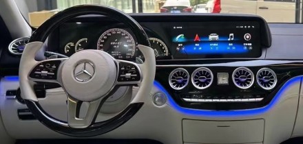 Монитор Android 12,3 дюймов для Mercedes-Benz S-Класс (W221) 2005-2013 NTG 3.0/3.5