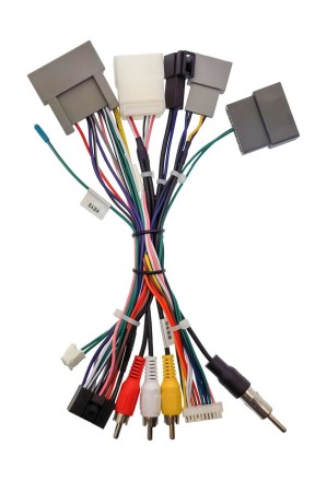 Комплект проводов для установки магнитолы в Honda CR-V 2012 - 2014 (основной, антенна, CAN, USB) тип C