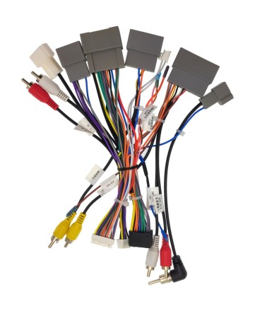 Комплект проводов для установки магнитолы в Honda Civic, CR-V 2017+ (основ., CAN, AMP) авто с лев. рулем