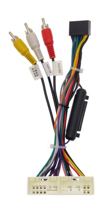 Комплект проводов для установки магнитолы в Hyundai, Kia 2010+ (основной, USB 2014+)