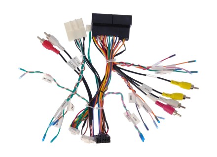 Комплект проводов для установки магнитолы в Hyundai, Kia 2010+ (основной,антенна,CAN,CAM,AMP) Тип2