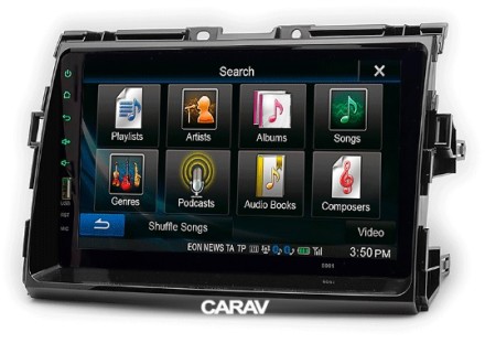 Рамка переходная TOYOTA Previa (07+), Tarago (07-16), Estima (06-16) для дисплея 9 дюймов