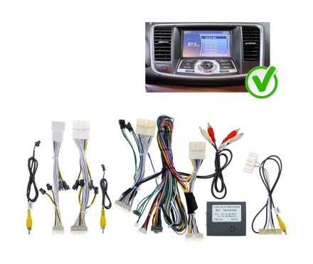 Комплект проводов для установки магнитолы в Nissan Murano 2007 - 2016, Teana 2008 - 2013 (основной, CAN)