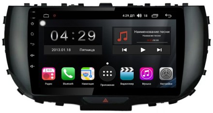 Магнитола на Андроид для KIA Soul (2019+) Winca S400 с 2K экраном SIM 4G