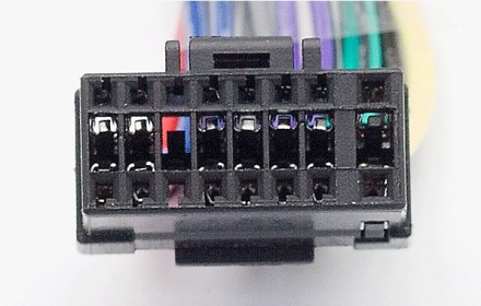 Штекер питания + ISO для магнитол Alpine