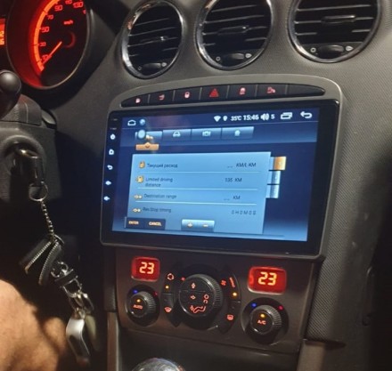 Штатное головное устройство (магнитола) для Peugeot 308 (2007-2014), 408 (2012+) Winca S195 R сер/черн